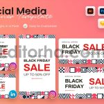 Black Friday Sale Social Media Banner Template1