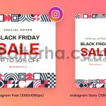 Black Friday Sale Social Media Banner Template3