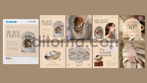 Black Friday Social Media Post Templates