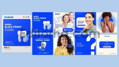 Black Friday Social Media Post Templates