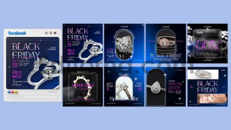 Black Friday Social Media Post Templates1