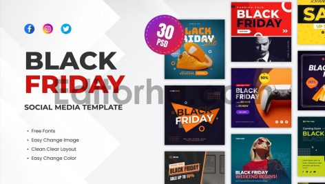 Black Friday Social Media Template 1