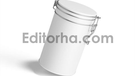 Coffee Tin Container Mockup4