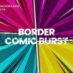 Comic Border Burst Pack1