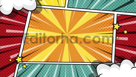 Dynamic Comic Frame2