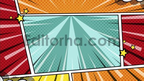 Dynamic Comic Frame3