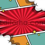 Dynamic Comic Frame5