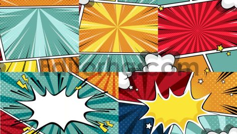 Dynamic Comic Frame6