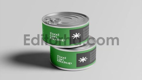 Food Can Mockup4