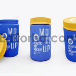 Food Plastic Pot Mockup3