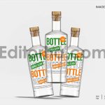 Glass Bottle Mockup1