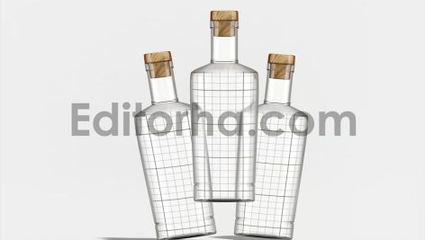 Glass Bottle Mockup2