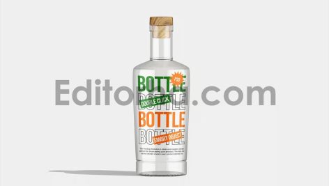 Glass Bottle Mockup3