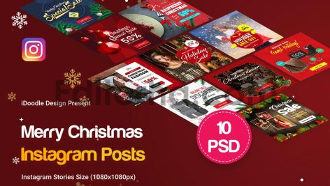 Holiday Sale, Christmas Instagram Posts1