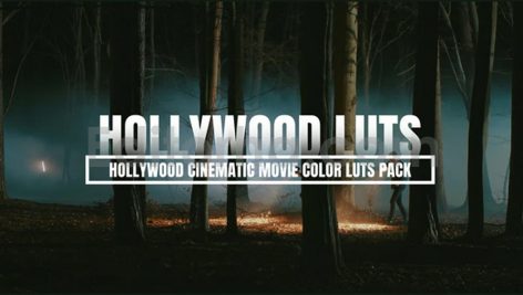Hollywood Cinematic Movie Color LUTs Pack