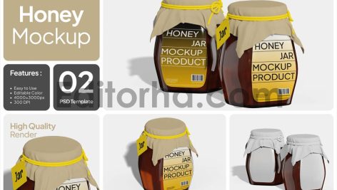 Honey Jar Mockup1