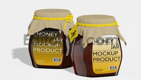 Honey Jar Mockup3