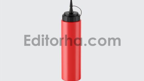 Matte Plastic Sauce Bottle5