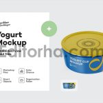 Matte Yogurt Cup Mockup1