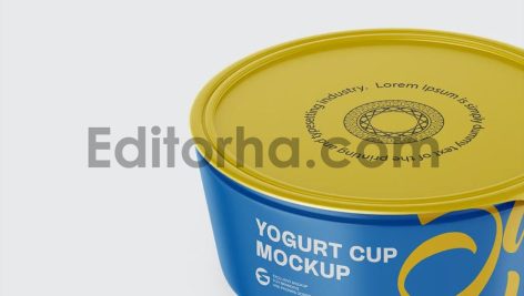 Matte Yogurt Cup Mockup10