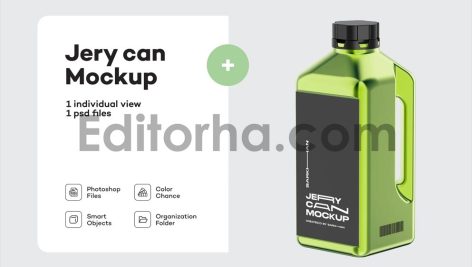 Metallic Jerry Can Mockup1