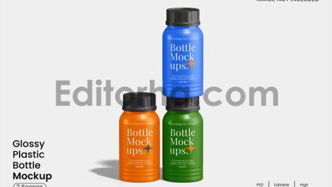 Plastic Bottle Mockup1