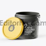 Plastic Bucket Mockup4