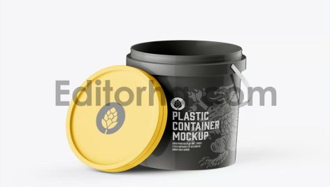 Plastic Bucket Mockup4