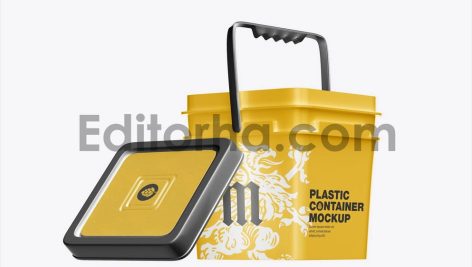 Plastic Container Mockup1