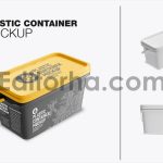 Plastic Container Mockup1