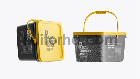 Plastic Container Mockup1