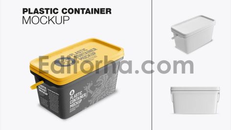 Plastic Container Mockup1