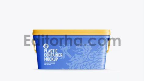 Plastic Container Mockup2