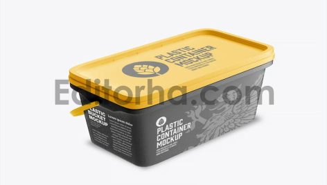 Plastic Container Mockup3