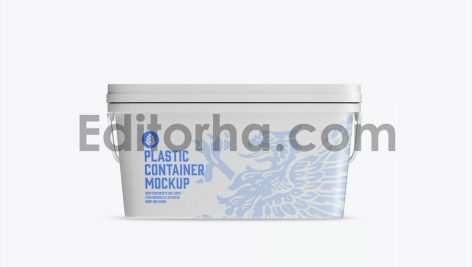 Plastic Container Mockup4