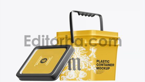 Plastic Container Mockup5