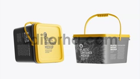 Plastic Container Mockup5