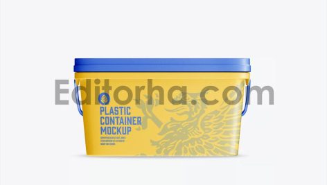 Plastic Container Mockup6