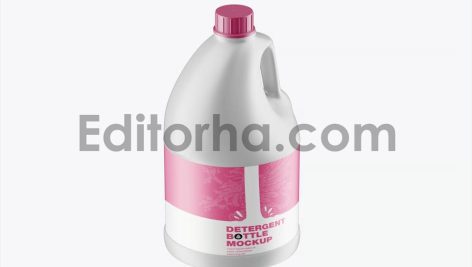 Plastic Detergent Bottle Mockup4