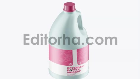 Plastic Detergent Bottle Mockup5