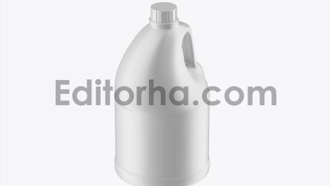 Plastic Detergent Bottle Mockup6