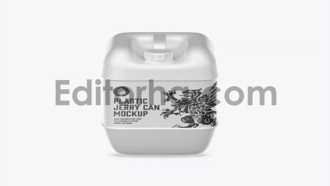 Plastic Jerry Can Mockup4