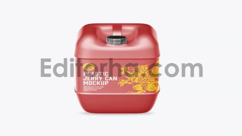Plastic Jerry Can Mockup5