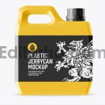 Plastic Jerrycan Mockup1