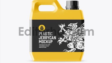 Plastic Jerrycan Mockup1
