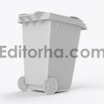 Plastic Rubbish Bin Mockup3
