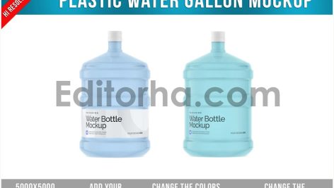 Plastic Water Gallon Mockup1