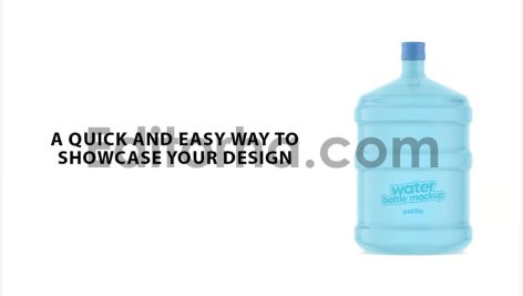 Plastic Water Gallon Mockup2