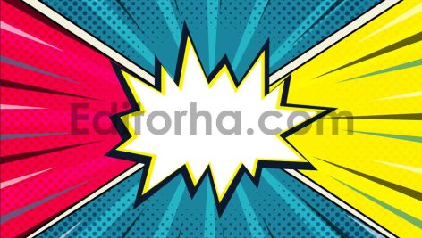 Pop-Out Comic Burst2