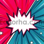 Pop-Out Comic Burst3